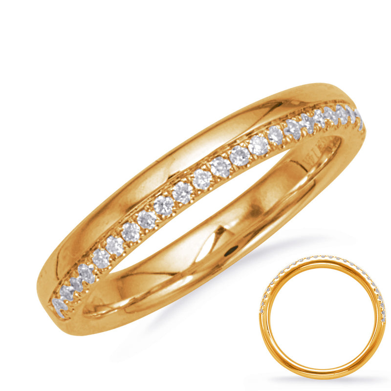 Yellow Gold Matching Band - EN8136-BYG