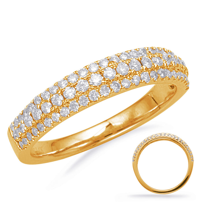 Yellow Gold Matching Band - EN8137-BYG