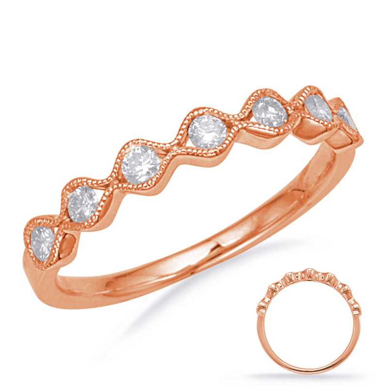 Rose Gold Matching Band - EN8139-BRG