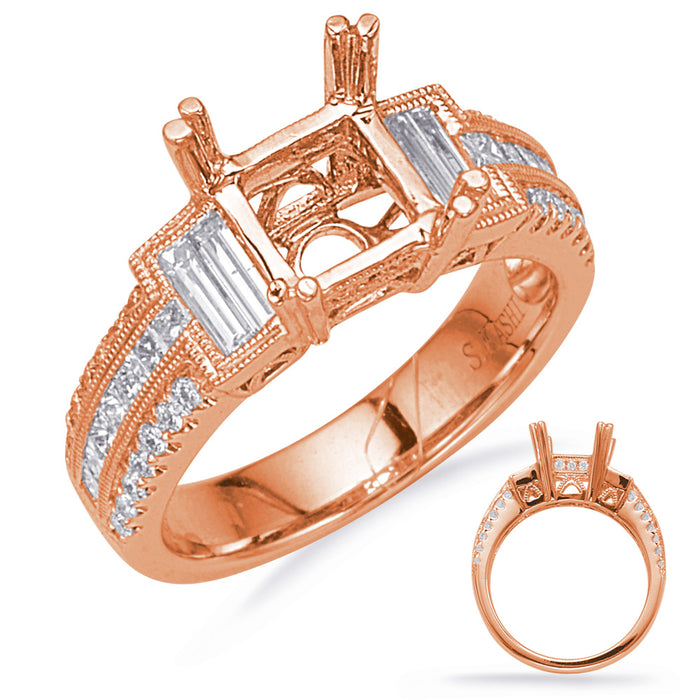 Rose Gold Engagement Ring - EN8141-6.5MRG