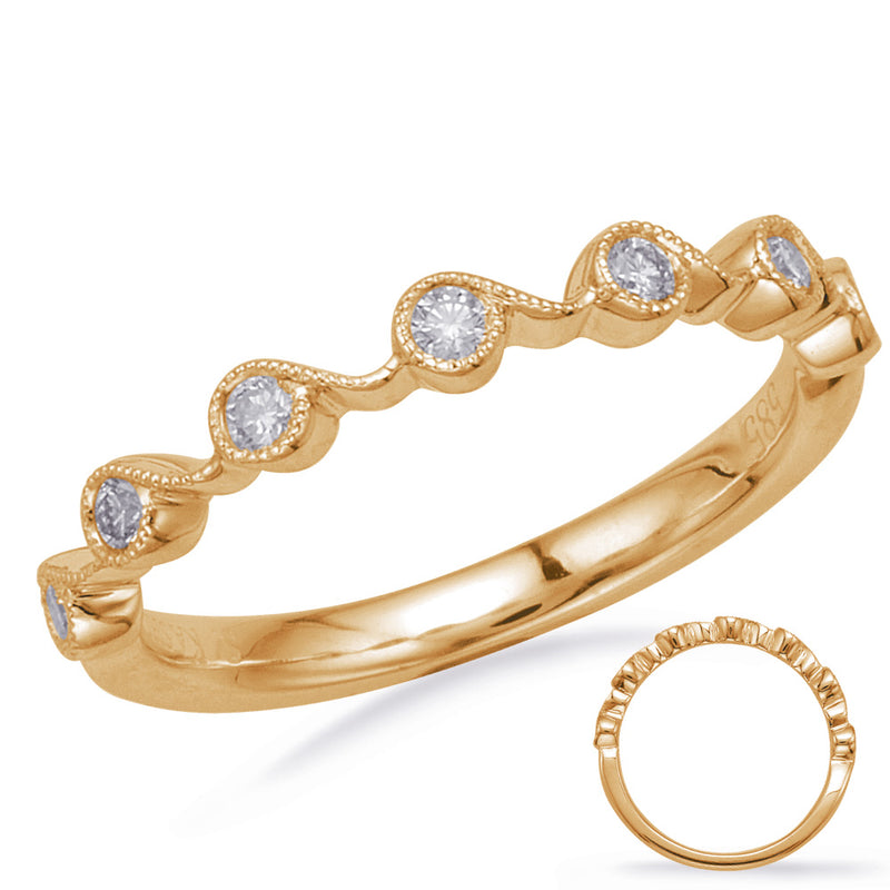 Yellow Gold Matching Band - EN8146-BYG