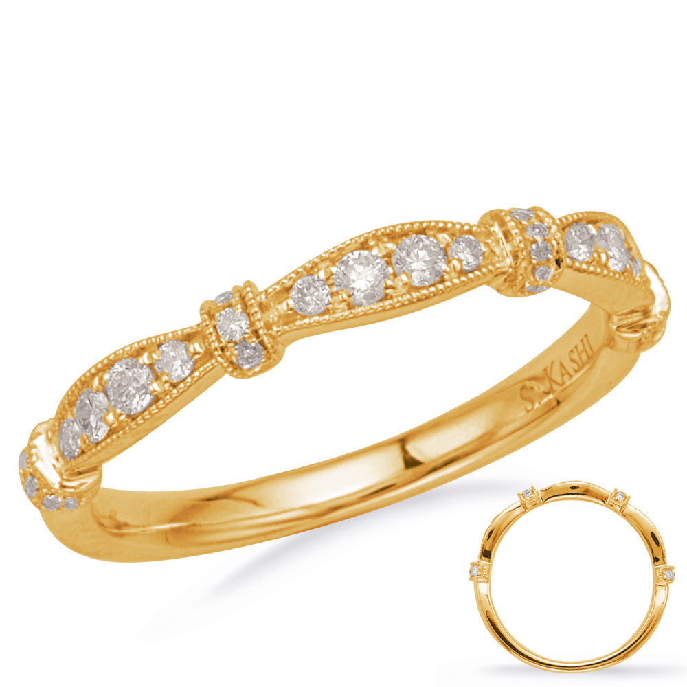 Yellow Gold Matching Band - EN8152-BYG