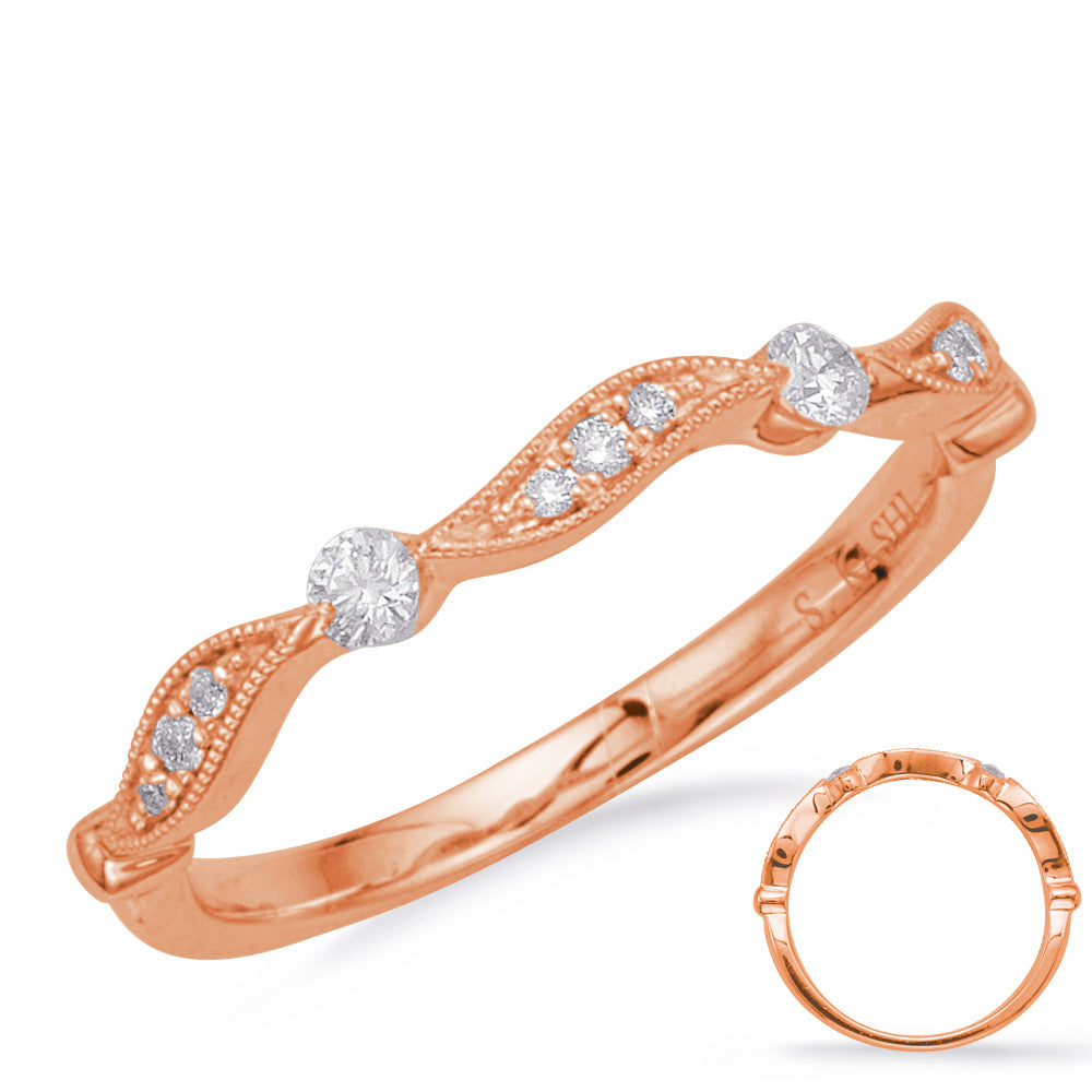 Rose Gold Matching Band - EN8155-BRG