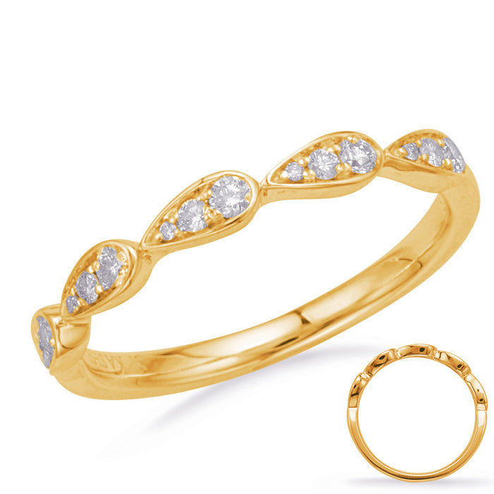 Yellow Gold Matching Band - EN8156-BYG