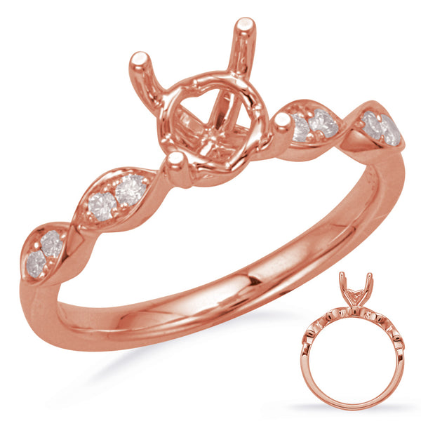 Rose Gold Engagement Ring - EN8157-1RG