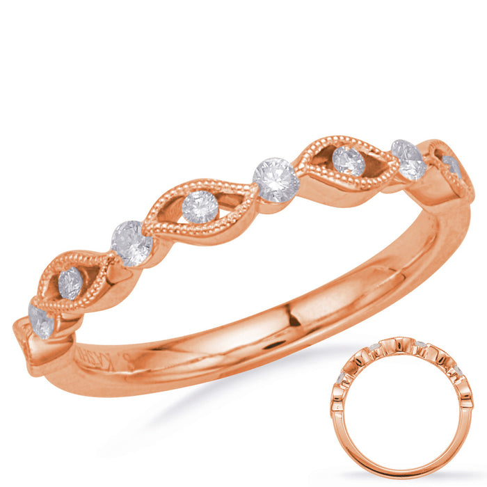 Rose Gold Matching Band - EN8160-BRG