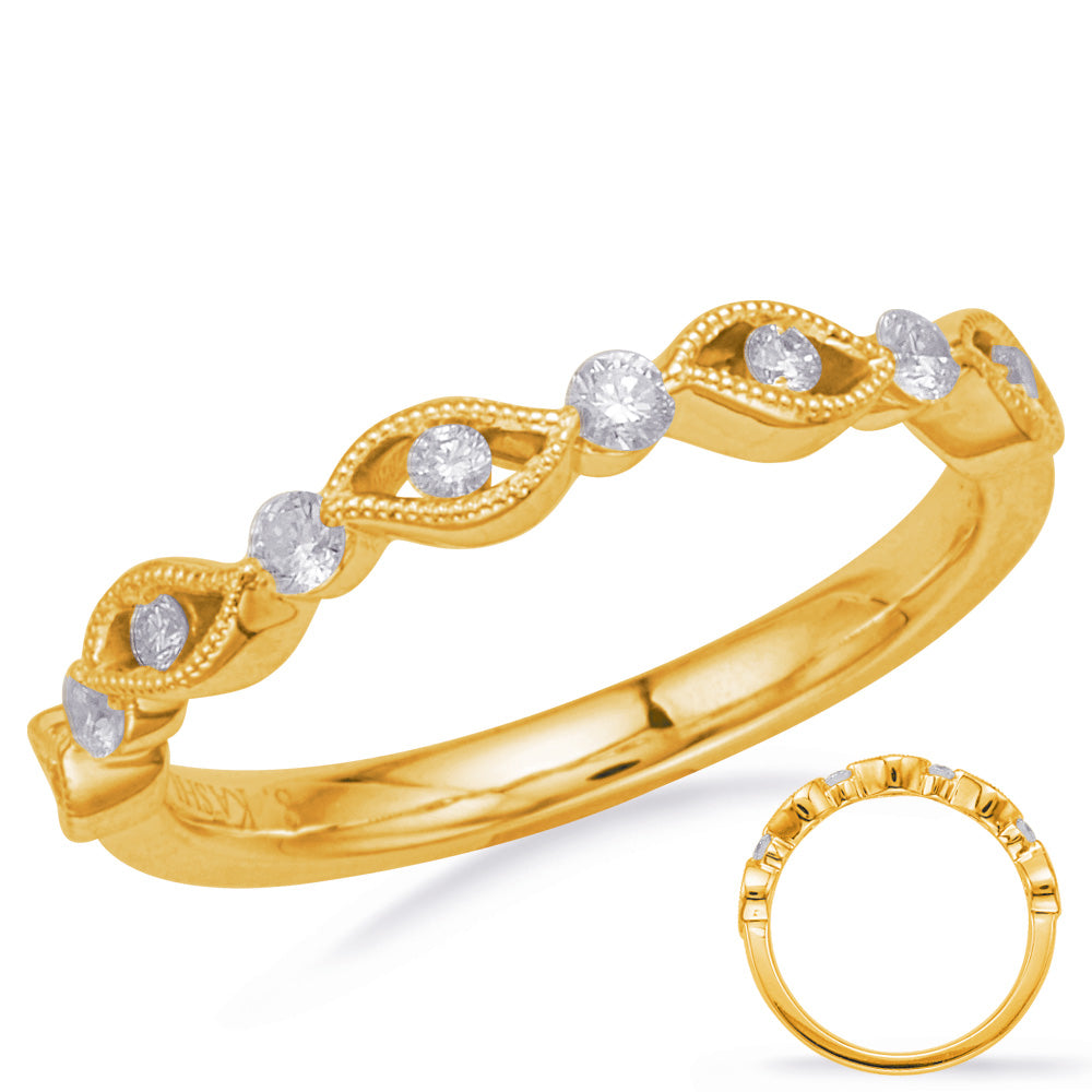 Yellow Gold Matching Band - EN8160-BYG