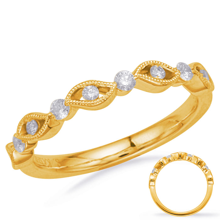 Yellow Gold Matching Band - EN8160-BYG