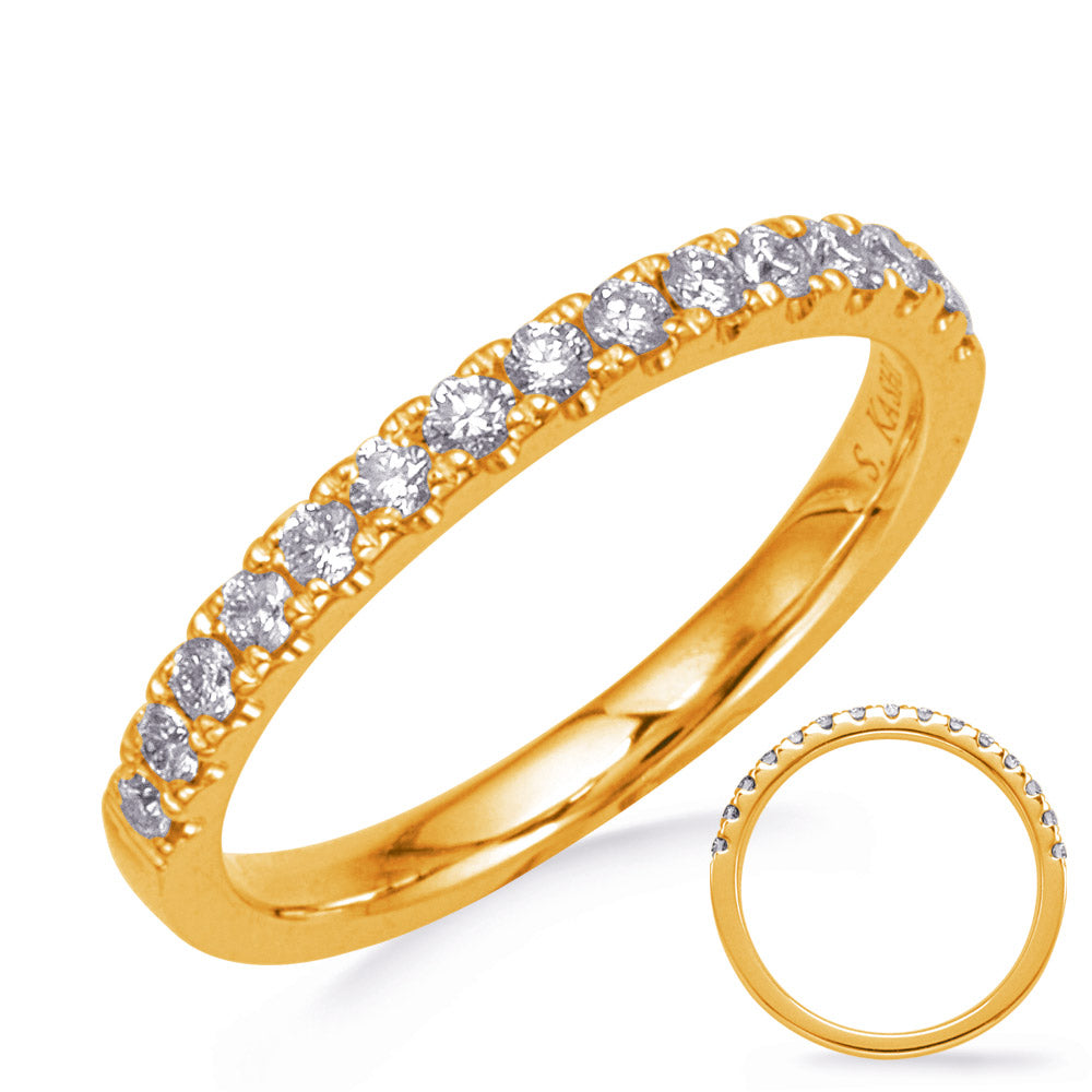 Yellow Gold Wedding Band - EN8164-B10YG