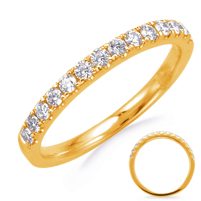 Yellow Gold Wedding Band - EN8164-B125YG