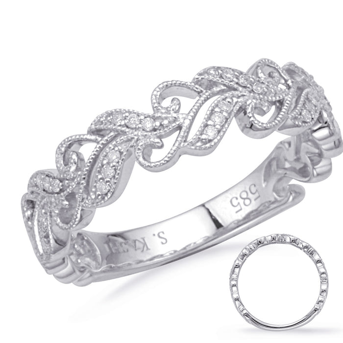 White Gold Matching Band - EN8172-B10WG