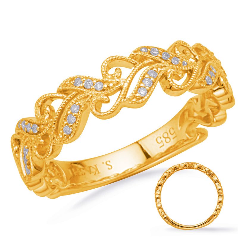 Yellow Gold Matching Band - EN8172-B10YG