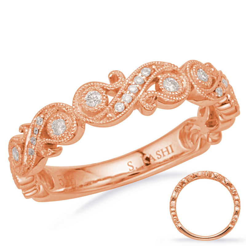 Rose Gold Matching Band - EN8173-BRG