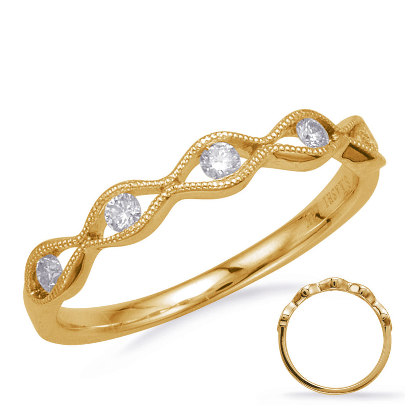 Yellow Gold Matching Band - EN8181-BYG