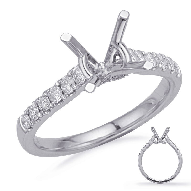 Platinum Engagement Ring - EN8185-15PL