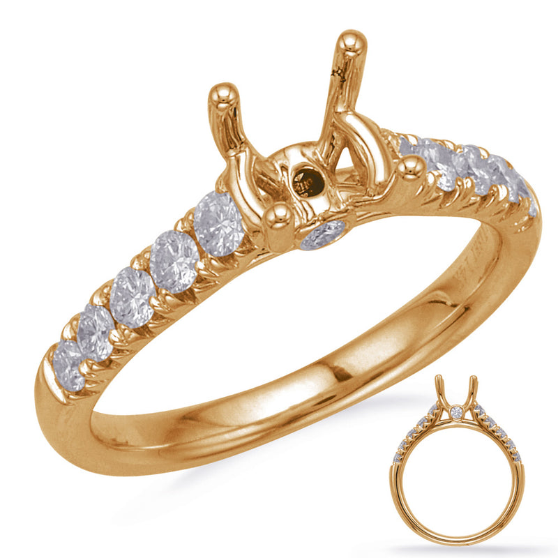 Yellow Gold Engagement Ring - EN8186-1YG