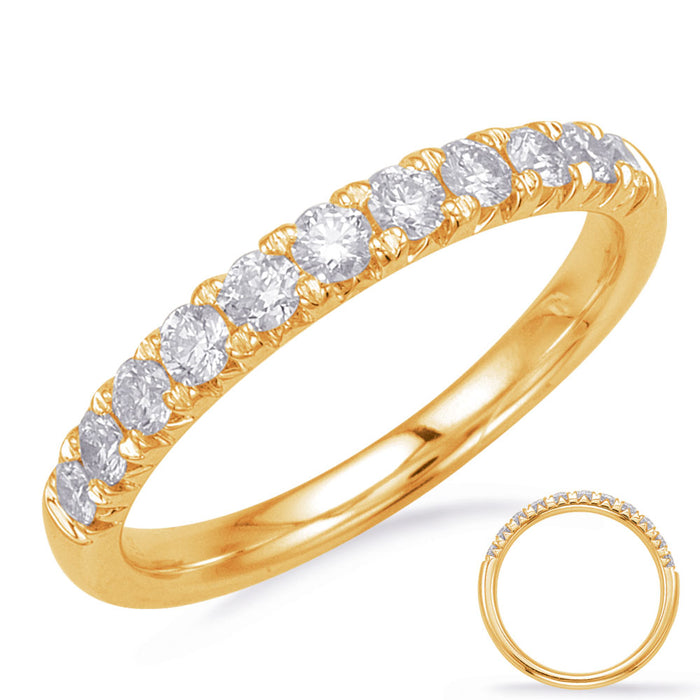 Yellow Gold Matching Band - EN8186-BYG