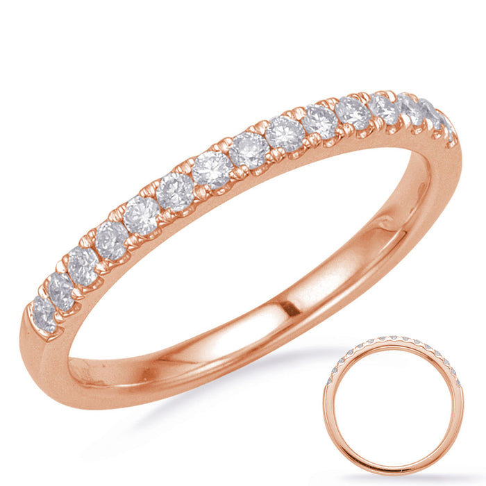 Rose Gold Matching Band - EN8190-BRG