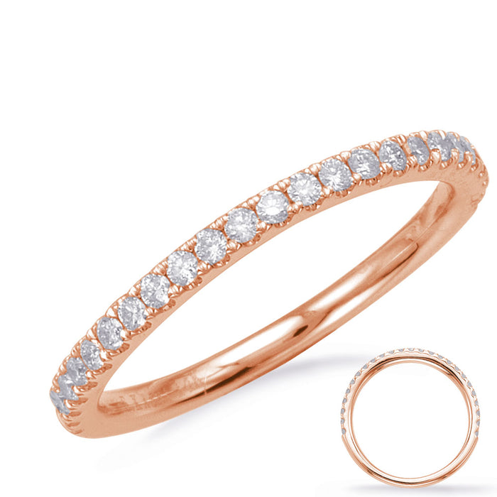 Rose Gold Matching Band - EN8191-BRG