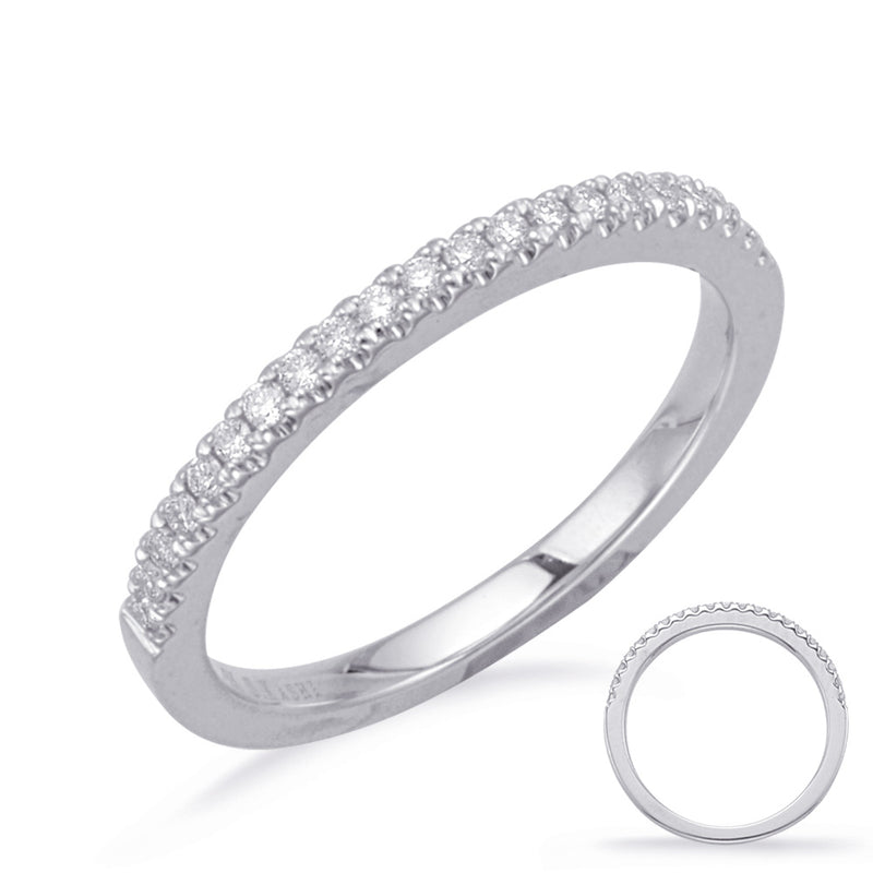 White Gold Matching Band - EN8200-BWG