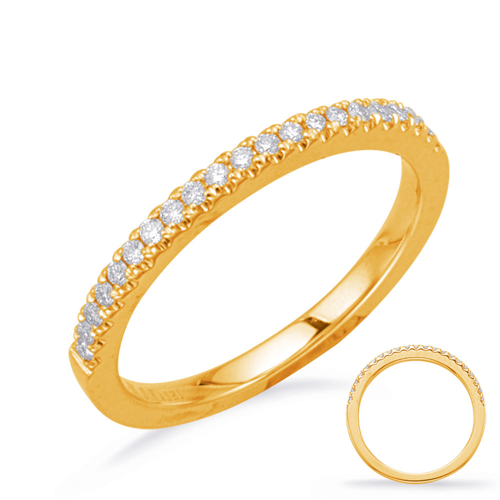 Yellow Gold Matching Band - EN8200-BYG