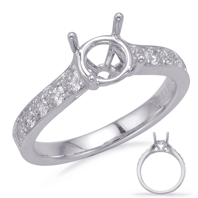 Platinum Engagement Ring - EN8205-15PL