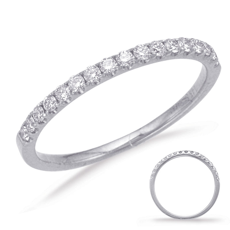 White Gold Matching Band - EN8207-B7X5MWG