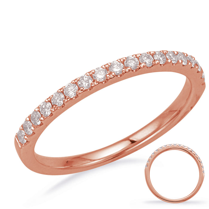 Rose Gold Matching Band - EN8208-B8X5MRG