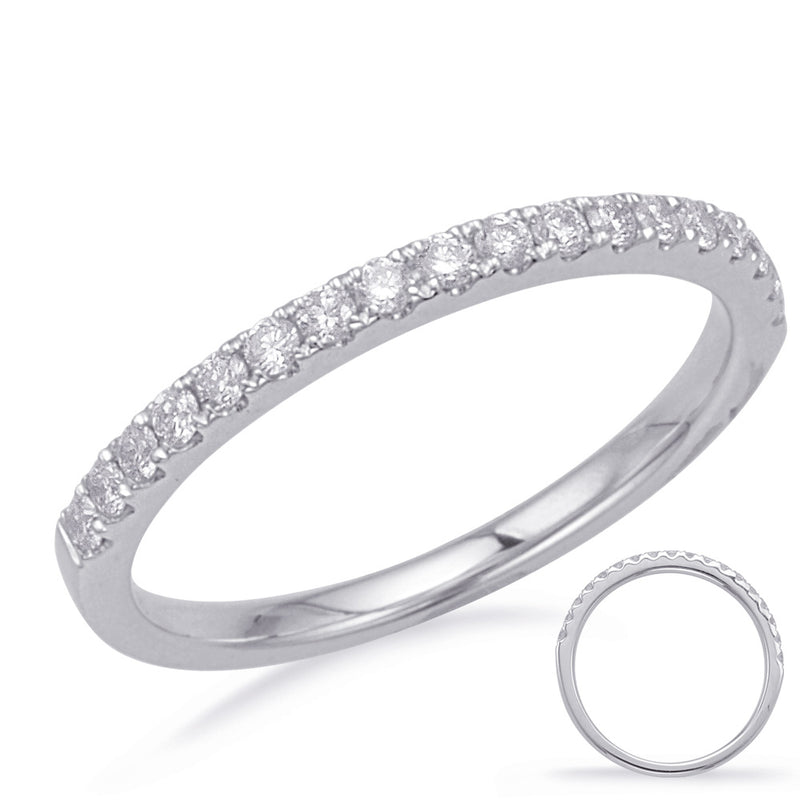 White Gold Matching Band - EN8208-B8X5MWG