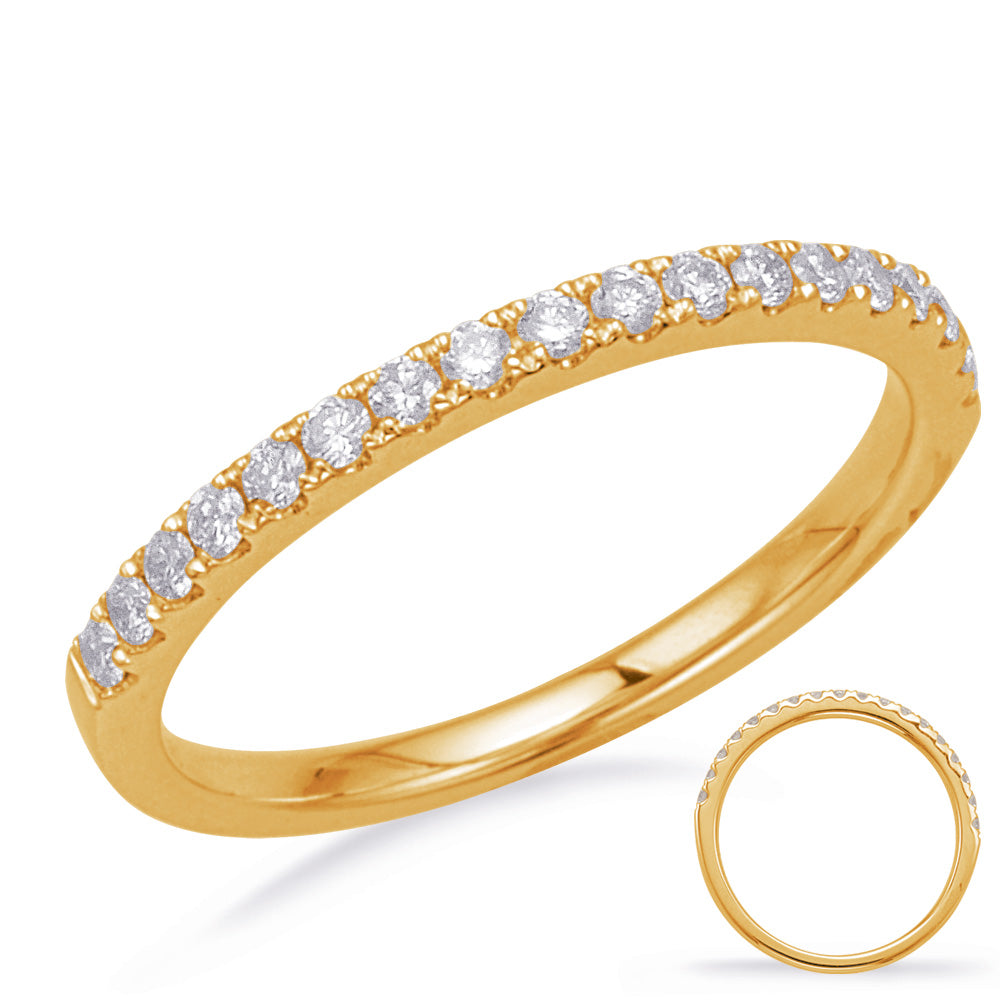 Yellow Gold Matching Band - EN8208-B8X5MYG