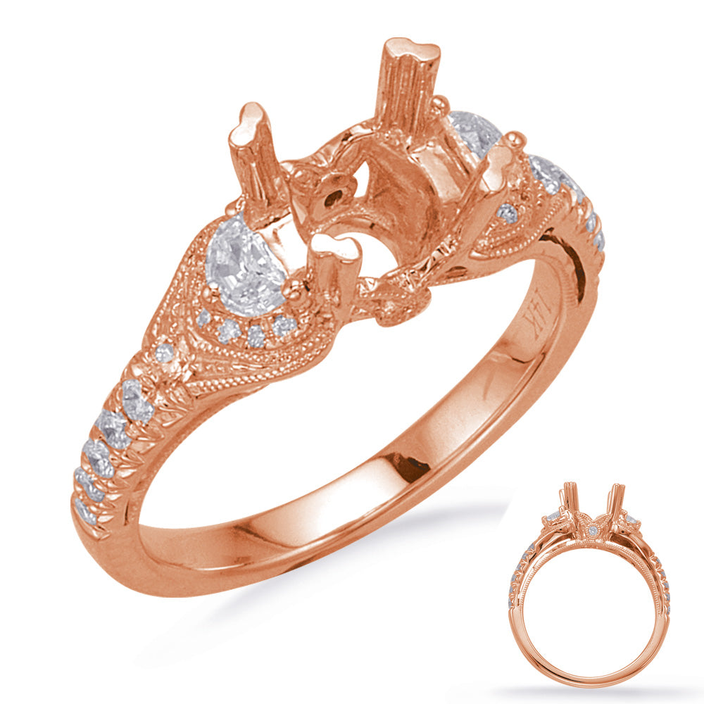 Rose Gold Engagement Ring - EN8212-1RG