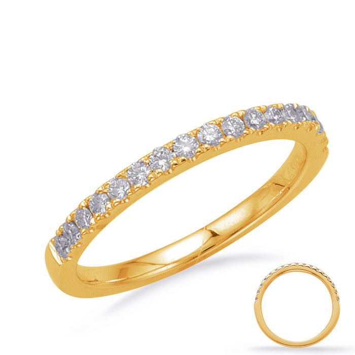 Yellow Gold Matching Band - EN8217-B6X4MYG