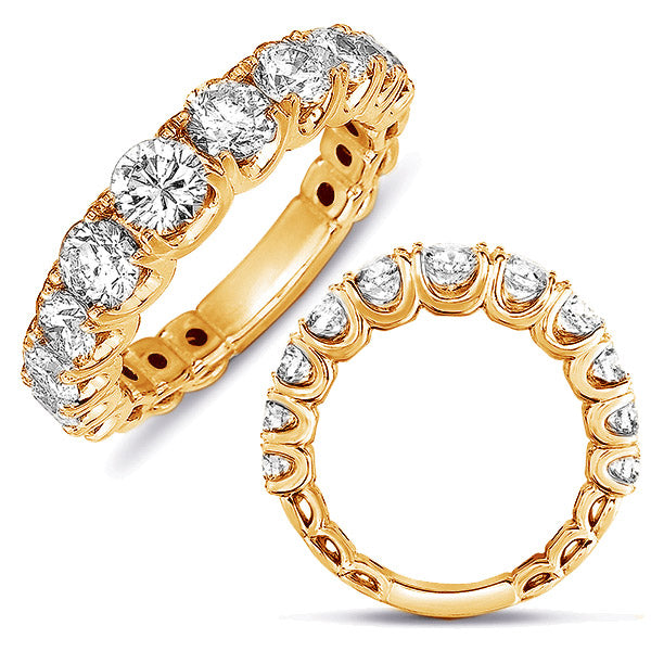 Yellow Gold Wedding Band - EN8223-BYG