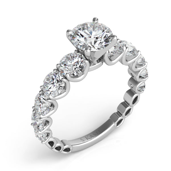 White Gold Engagement Ring - EN8223WG