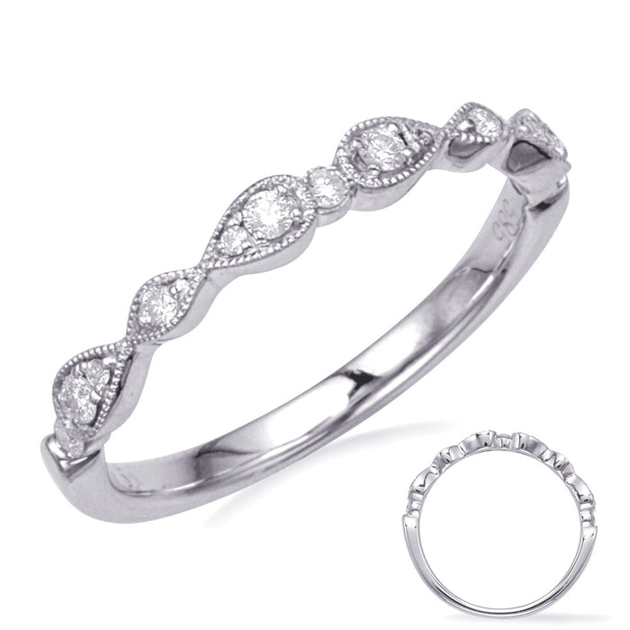 White Gold Matching Band - EN8254-BWG