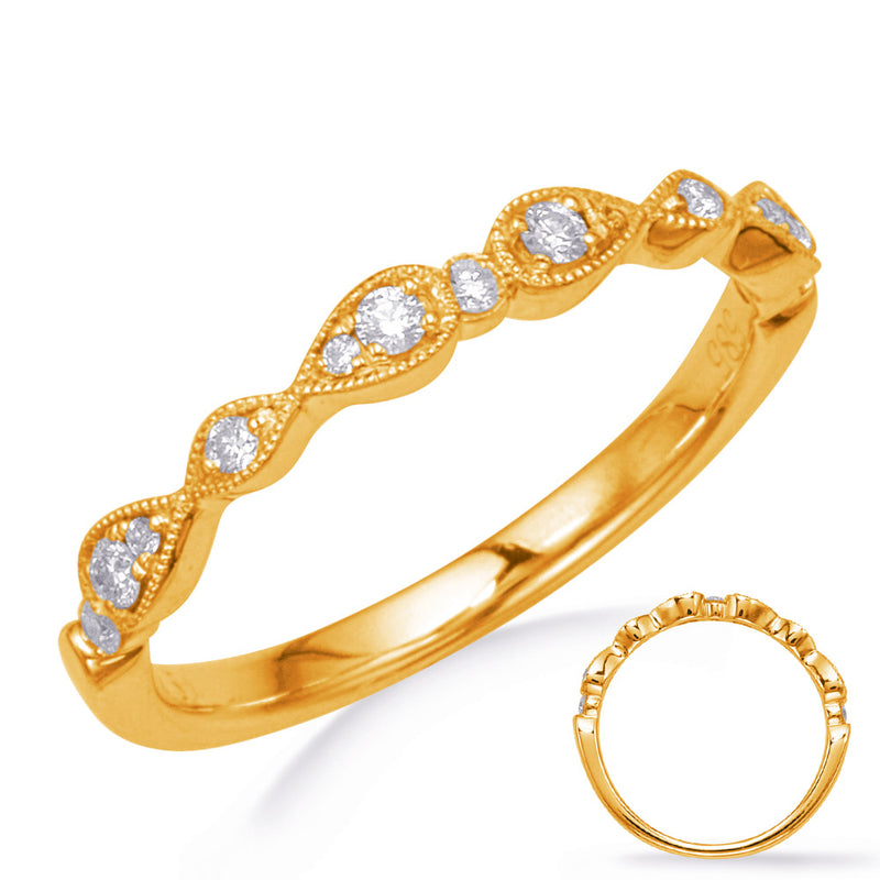 Yellow Gold Matching Band - EN8254-BYG