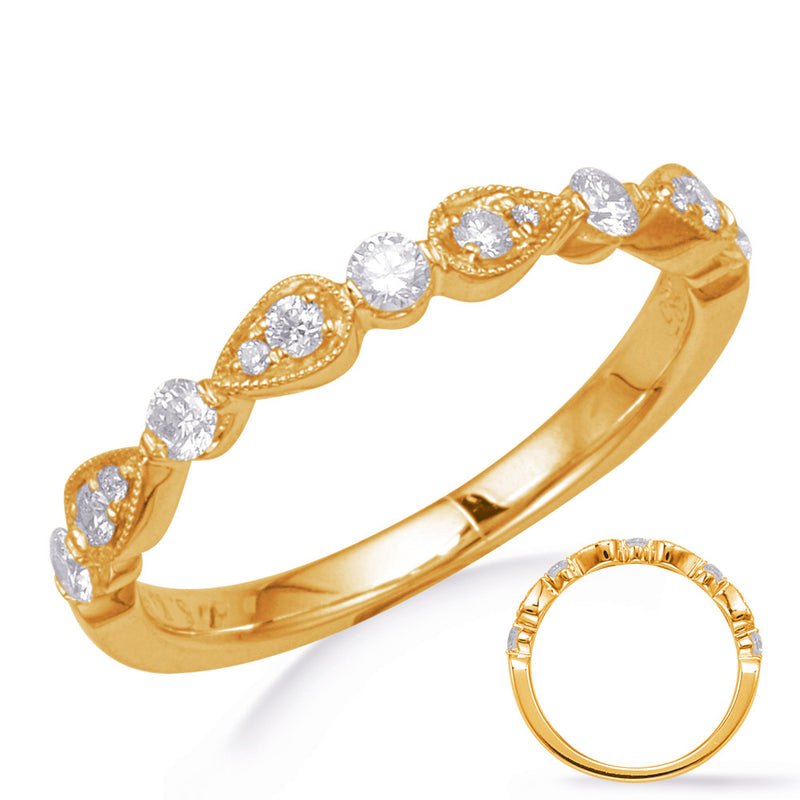 Yellow Gold Matching Band - EN8255-BYG