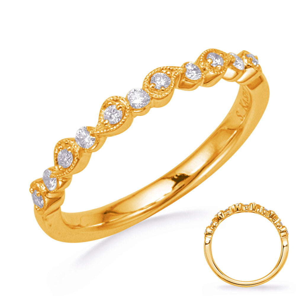 Yellow Gold Matching Band - EN8256-BYG