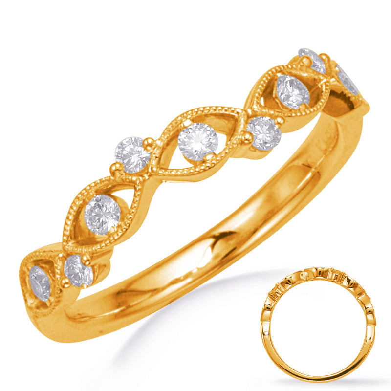 Yellow Gold Matching Band - EN8258-BYG