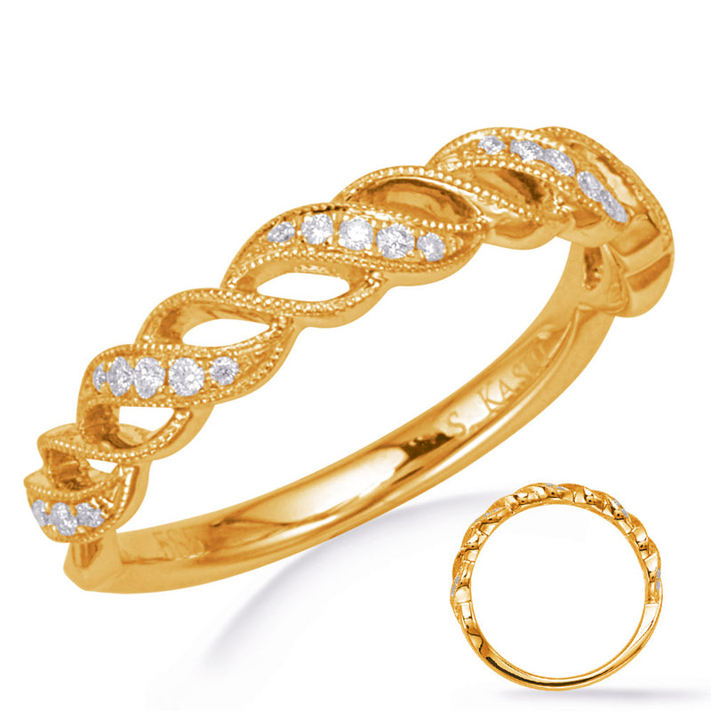 Yellow Gold Matching Band - EN8259-BYG