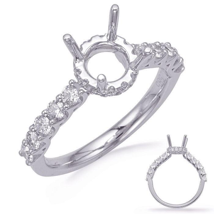 Platinum Engagement Ring - EN8260-2PL