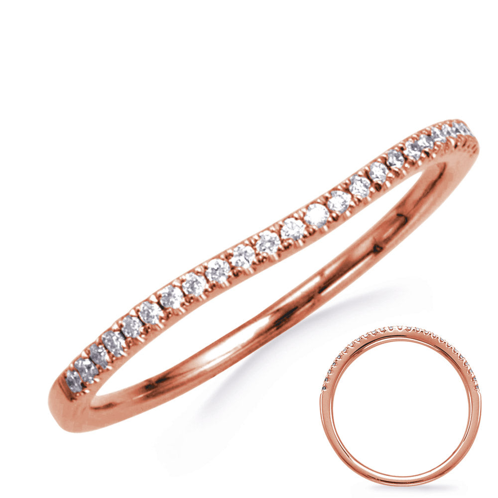 Rose Gold  Wedding Band - EN8264-B10RG