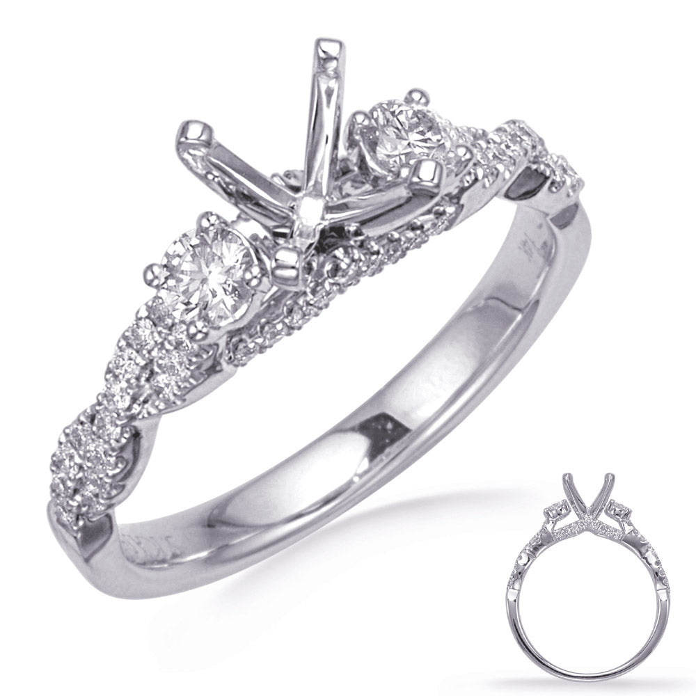 Platinum Engagement Ring - EN8265-1PL