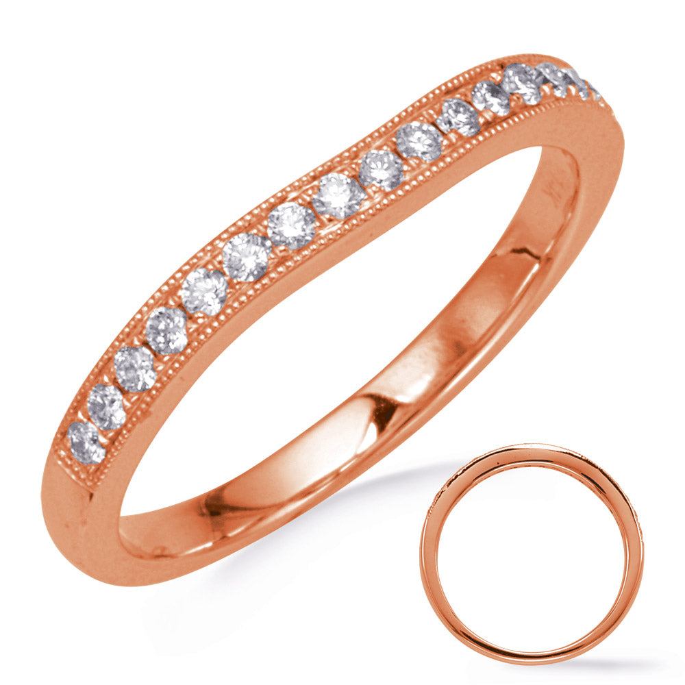 Rose Gold Wedding Band - EN8269-B1RG