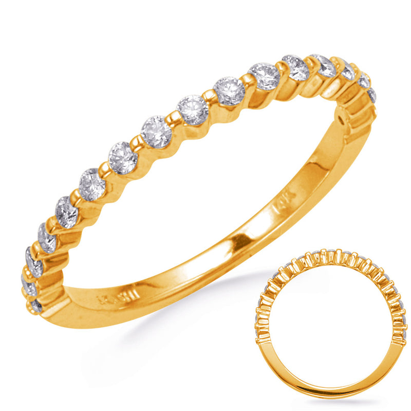 Yellow Gold Wedding Band - EN8274-BYG