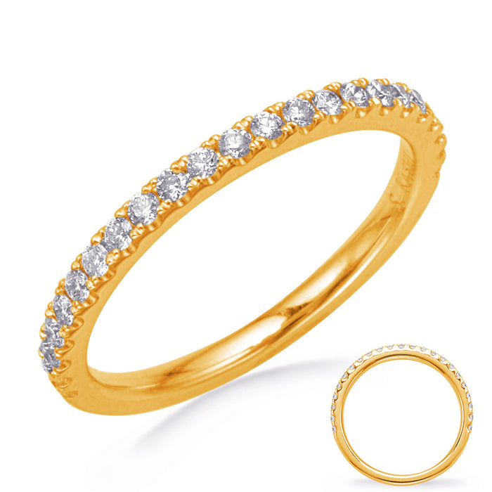 Yellow Gold Wedding Band - EN8285-B10YG