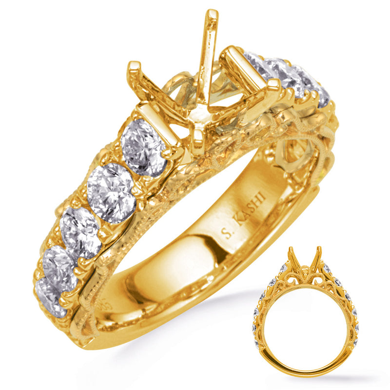 Yellowgold Engagement Ring - EN8304-2YG