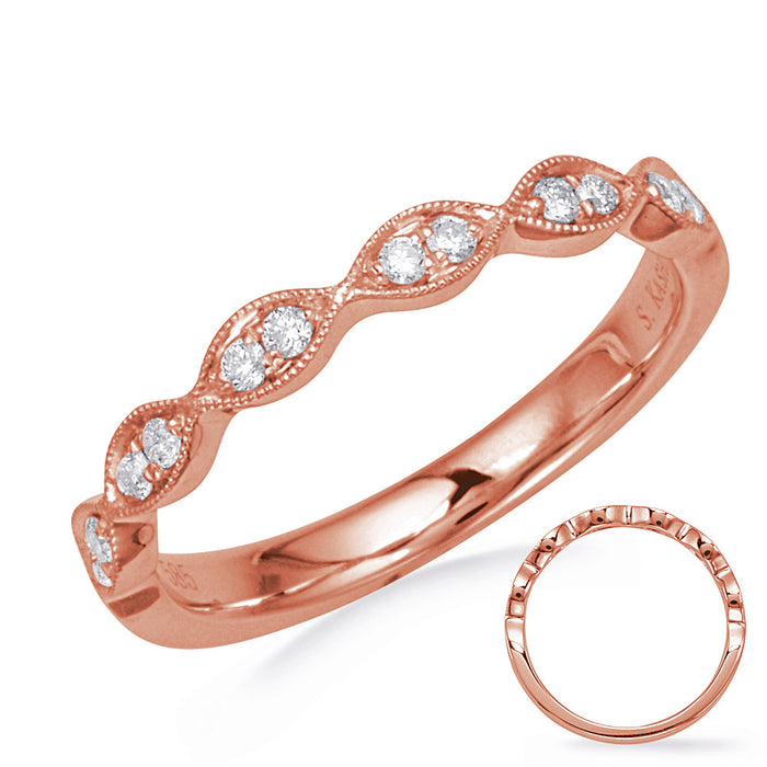 Rose Gold Wedding Band - EN8310-B75RG