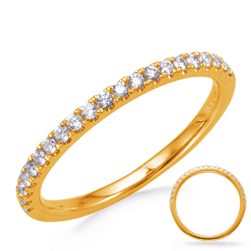 Yellow Gold Wedding Band - EN8311-B50YG