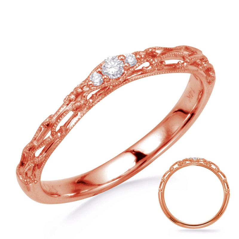 Rose Gold Wedding Band - EN8312-B1RG